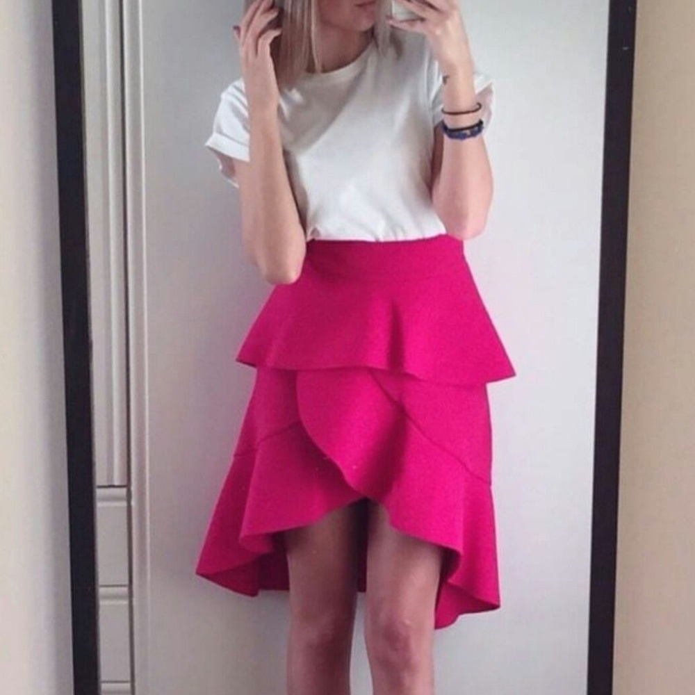 Zara Frilled Skirt - Picture 7 of 12